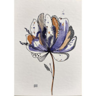 Akwarela Akwarelka Obraz pt: Harmonia Umysłu