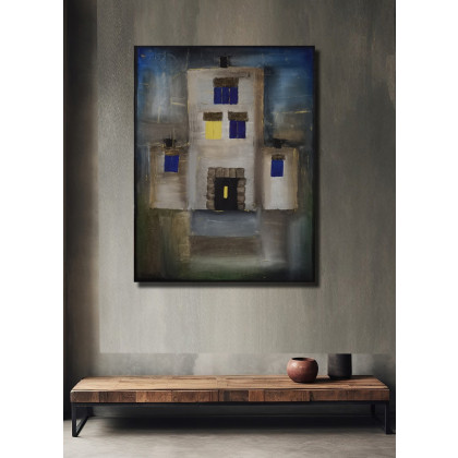 Dom hiszpański 6, Aleksandra Semeniuk , obrazy tech. mieszana