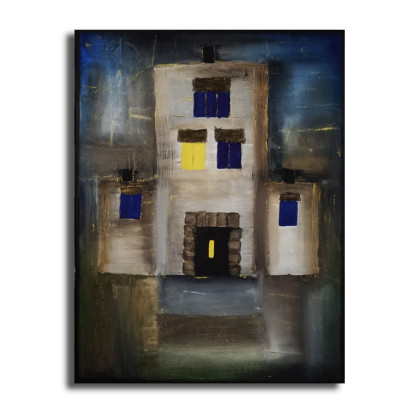 Aleksandra Semeniuk  - obrazy tech. mieszana - Dom hiszpański 6 foto #1