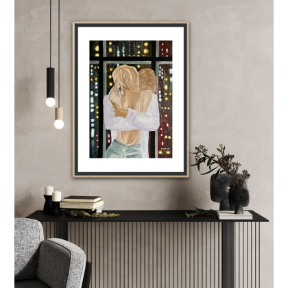 Marta Hajduk-Pawlica - plakaty - Strona B - plakat A3. Wydruk autorskiej pracy malarskiej foto #2