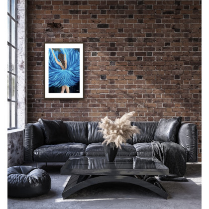 Marta Hajduk-Pawlica - plakaty - Femme Fatale - plakat A3. Wydruk autorskiej pracy malarskiej foto #2