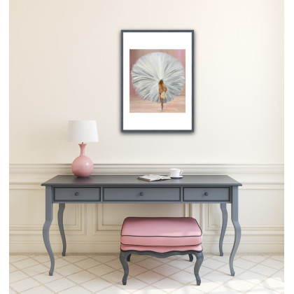 Finał - plakat A3. Wydruk autorskiej pracy malarskiej, Marta Hajduk-Pawlica, plakaty