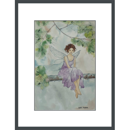 Akwarela Akwarelka Obraz pt: Pomiędzy, Beata Rudecka, obrazy akwarela