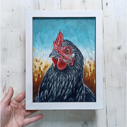 Kura, Joanna Podolska, obrazy akryl