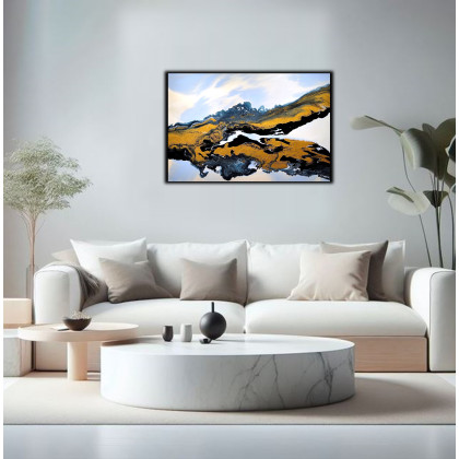 Felix Guenther - obrazy akryl - Golden miracle of nature foto #2