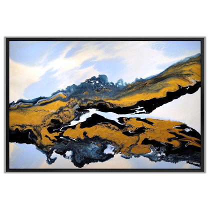 Felix Guenther - obrazy akryl - Golden miracle of nature foto #3