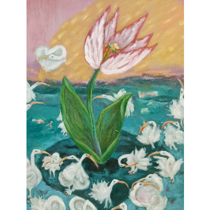 Elżbieta Goszczycka - obrazy olejne - Dzień zakochanych foto #1