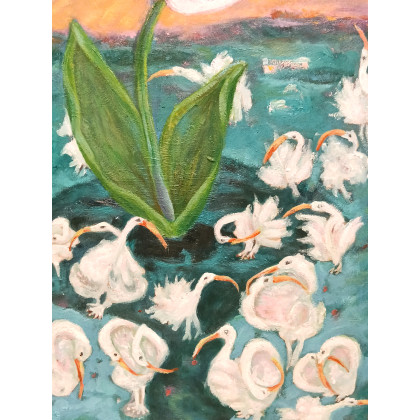 Elżbieta Goszczycka - obrazy olejne - Dzień zakochanych foto #2