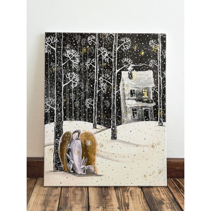 4mara - wydruki na płótnie - Nie musisz robić wielkich rzeczy... – Giclee foto #1