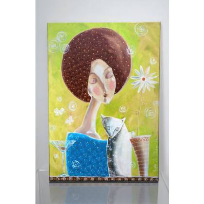 4mara - wydruki na płótnie - Chwila spokojnej melancholii - Giclee foto #1