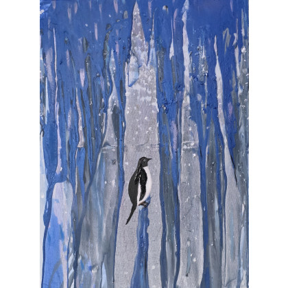 Na szczycie, Ewa Mościszko, obrazy akryl