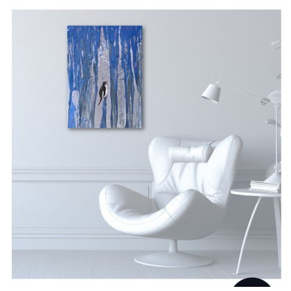 Ewa Mościszko - obrazy akryl - Na szczycie foto #1