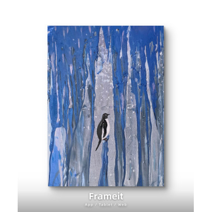 Ewa Mościszko - obrazy akryl - Na szczycie foto #2