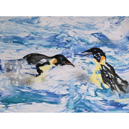 SPA we dwoje, Ewa Mościszko, obrazy akryl