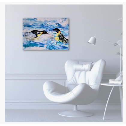 Ewa Mościszko - obrazy akryl - SPA we dwoje foto #1