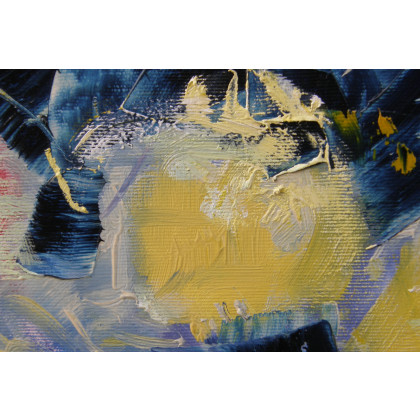 Eryk Maler - obrazy olejne - Kwiaty w słoikach, 120x60 cm, 2018 foto #2