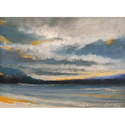 Paulina Lebida - pastele suche - Pejzaż -rysunek pastele foto #1