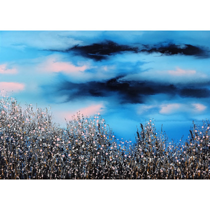 Silence beneath wandering clouds, Felix Guenther, obrazy akryl