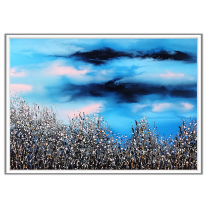 Felix Guenther - obrazy akryl - Silence beneath wandering clouds foto #3