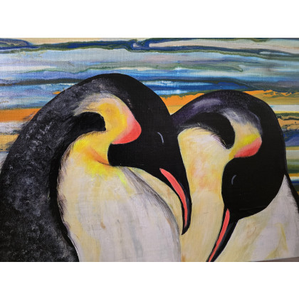 Ewa Mościszko - obrazy akryl - Devotion foto #1