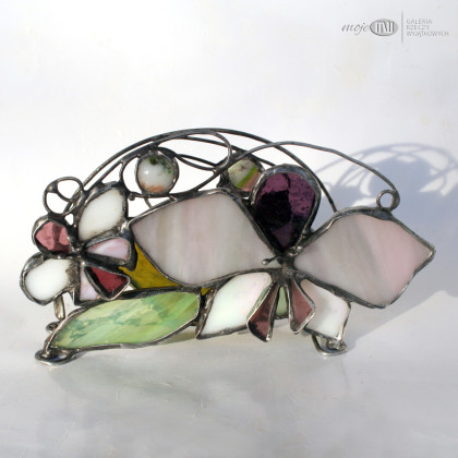 Moje MW - dekory stojące - Serwetnik ze storczykami III foto #2