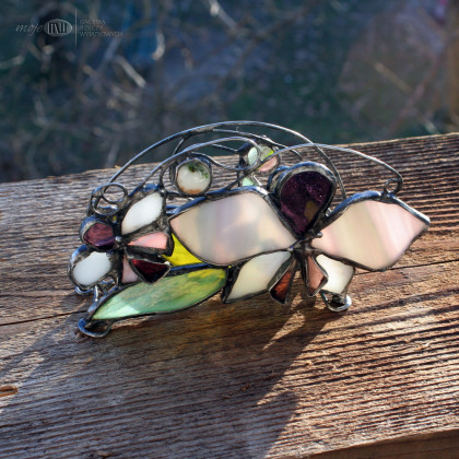 Moje MW - dekory stojące - Serwetnik ze storczykami III foto #4