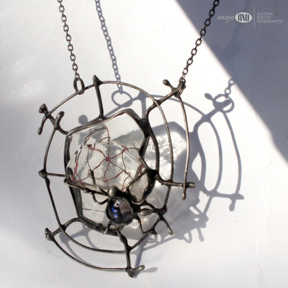 Arachne - pajęczy wisior III, Moje MW, wisiory