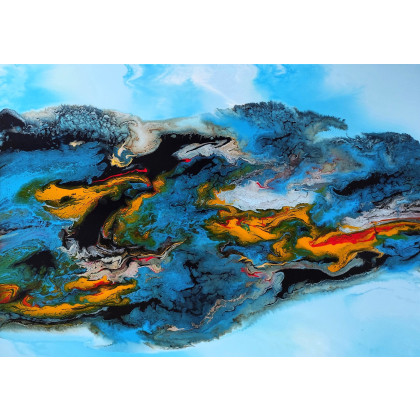 The world is full of wonders, Felix Guenther, obrazy akryl