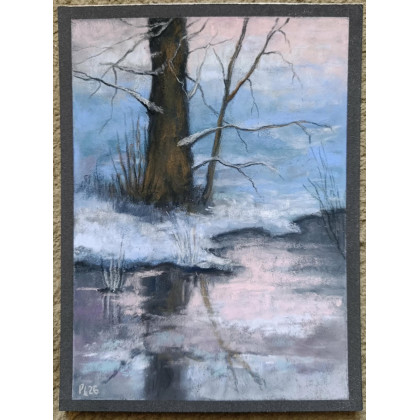 Paulina Lebida - pastele suche - Drzewo -rysunek pastele foto #1