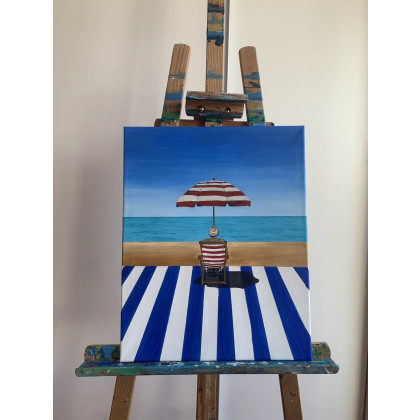 Obraz terapeutyczny, Emil Serednicki, obrazy akryl