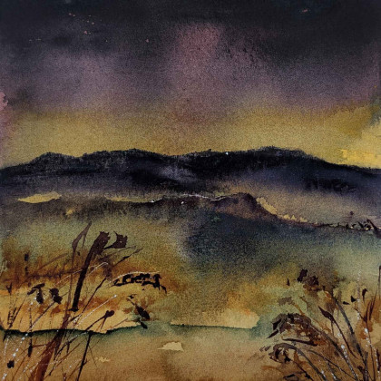 Ewelina Zajączkowska - obrazy akwarela - Góry - miniatura foto #1