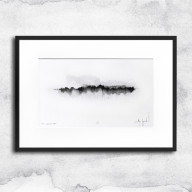 Unikat - tusz i akwarela w oprawie (nr1)