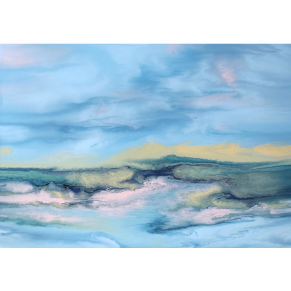 The gentle forms of nature, Felix Guenther, obrazy akryl