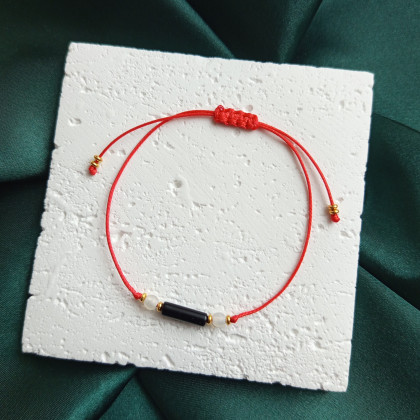 Solomi - ART - bransoletki - Lana - bransoletka z naturalnymi kamieniami. foto #3