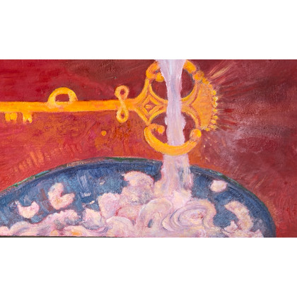 Elżbieta Goszczycka - obrazy olejne - Wróżba foto #1