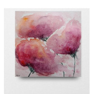 Maki- akwarela 15/15 cm