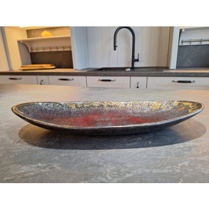 Krystyna Ciećwierska - naczynia - Łódka -patera foto #2