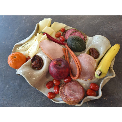 Krystyna Ciećwierska - naczynia - na fali - patera imprezowa foto #4