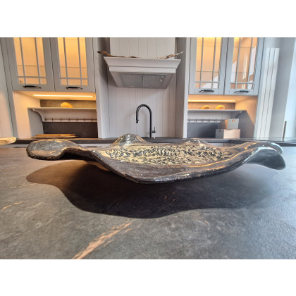 Krystyna Ciećwierska - naczynia - rustikalna patera foto #2