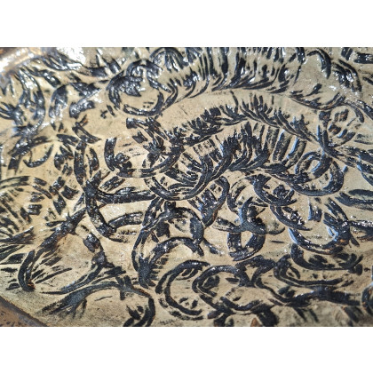 Krystyna Ciećwierska - naczynia - rustikalna patera foto #4