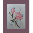 Akwarela Akwarelka Obraz pt: Magnolia 22,5 x 30