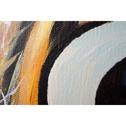 Rafal Stach - obrazy akryl - Kurt Cobain 80x100 foto #1