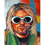 KURT COBAIN 80X100