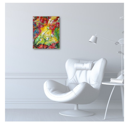 Ewa Mościszko - olej + akryl - Efekt motyla foto #2