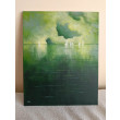 Morze w zieleniach - obraz akrylowy 50/40 cm