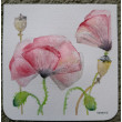 Kwiaty- akwarela 15/15 cm