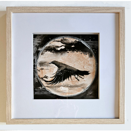 Małgorzata Raduj - obrazy akwarela - Strażnik przejścia foto #2