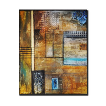 Aleksandra Semeniuk  - obrazy tech. mieszana - Poczekasz na mnie? foto #1