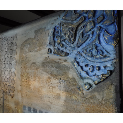 Aleksandra Semeniuk  - obrazy tech. mieszana - Poczekasz na mnie? foto #3