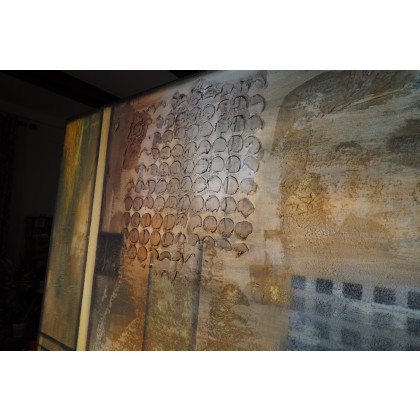 Aleksandra Semeniuk  - obrazy tech. mieszana - Poczekasz na mnie? foto #4